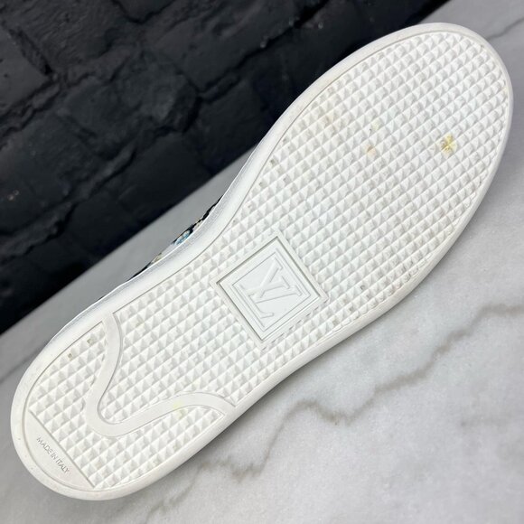 Louis Vuitton Frontrow LV monogram low Sneaker Flower leather 7.5 US or 37.5 EUR - Picture 13 of 17